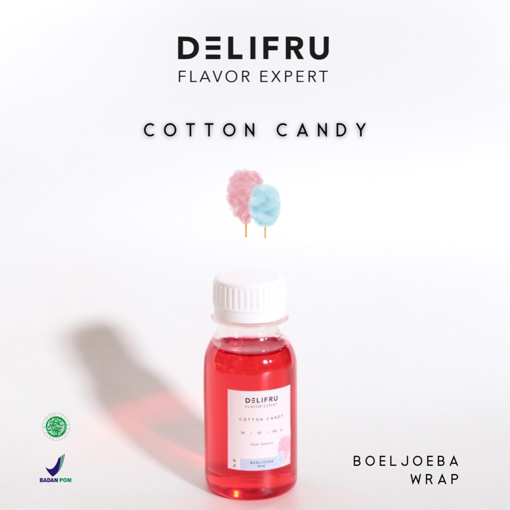 

Delifru Cotton Candy Syrup Repack [30, 50, 100] g