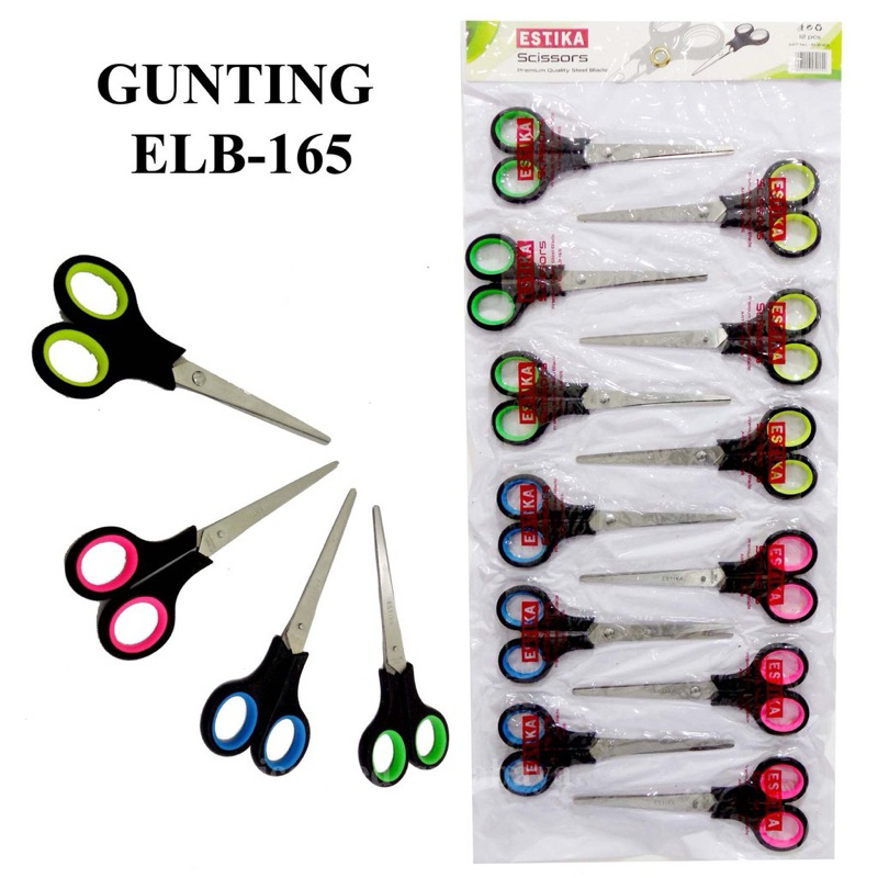 

(12 Pcs) Gunting Renteng TANGGUNG ESTIKA TA-165