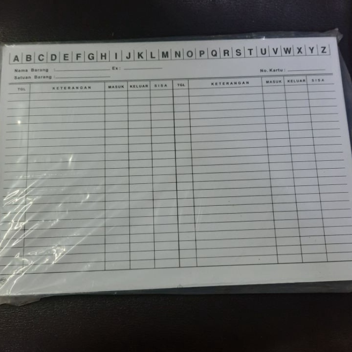 

Paling Popular Kartu Stok Besar / Kartu Stok Persediaan Besar Pasti Murah