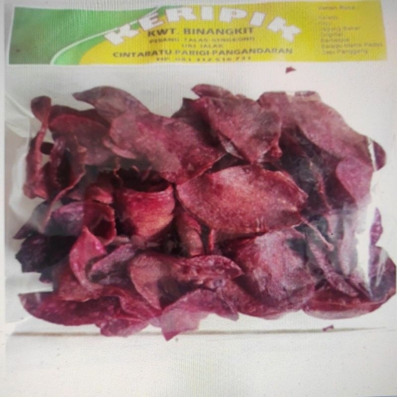 

Keripik Ubi Ungu Binangkit Pangandaran