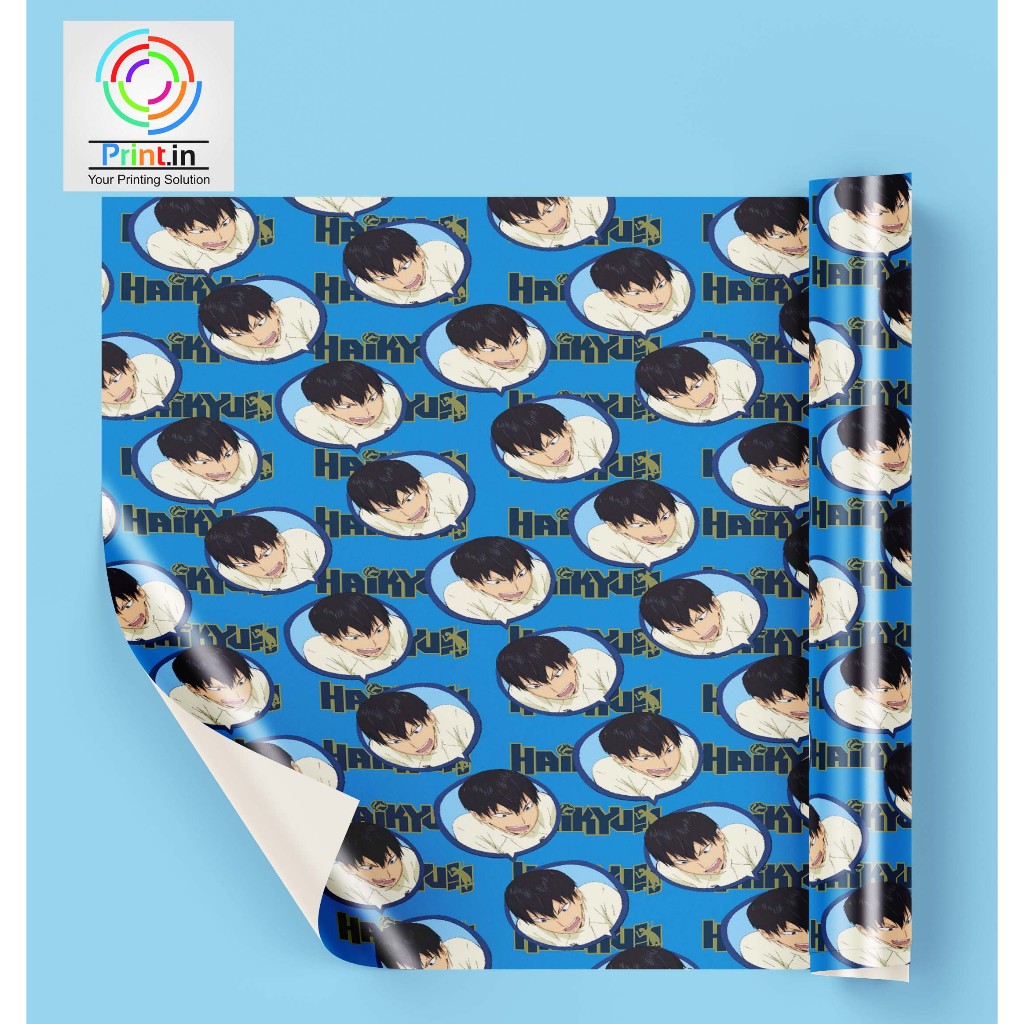 

Kertas Kado Anime Haikyu Hinata Kageyama, cetak gift paper viral, Wrapping Paper Custom Ukuran A3+