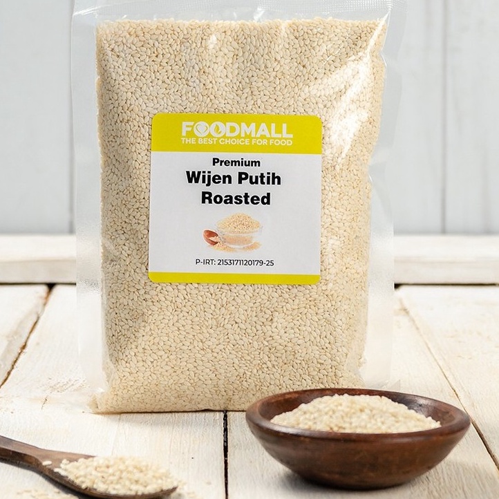 

Ready stock Wijen Putih PANGGANG 250 GRAM / ROASTED ➵➭✬