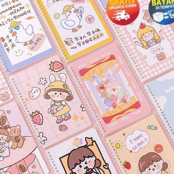 

Best Seller MIKADO - KP116 BUKU TULIS MINI A5 MOTIF KARTUN NOTEBOOKING A5 MINI CARTOON MINI BOOK NOTEPAD KARAKTER BUKU TULIS RING MEMO KECIL MURAH IMPORT Laris