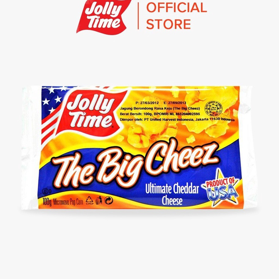 

Ready Jolly Time Mircowave Popcorn - The Big Cheez Product Of USA ➣✷✮