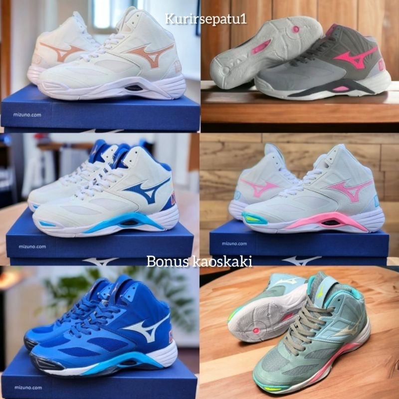 Sepatu Mizuno Wanita Thunderblade 3 Terbaru Terlaris Murah Sepatu Wanita Pria Terlaris