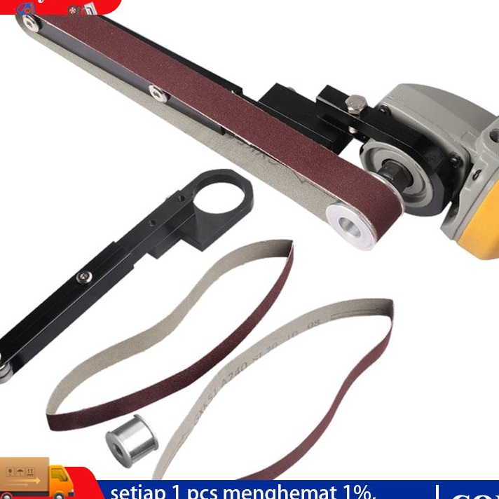 Baru Handheld Air Belt Sander Adaptor Gerinda Tangan Konverter Grinder Konverter Amplas/Air Belt San