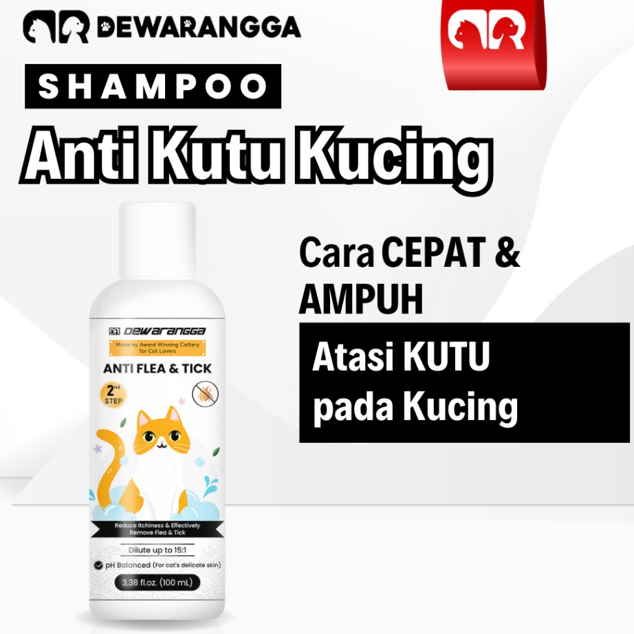 KODE ZVC936 Shampo Anti Kutu Kucing Dewarangga - Shampo Kucing Anti Rontok