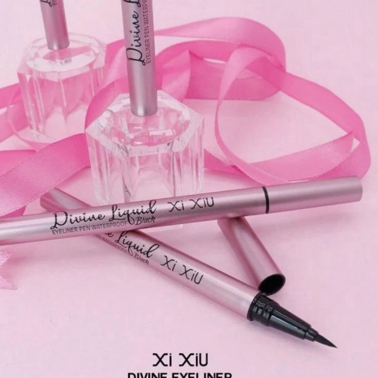 Terlaris Eyeliner Spidol Xiu Xiu Waterproof//Xiu Xiu Fabulous Liner Soft Pen Brush//Eyeliner Spidol 
