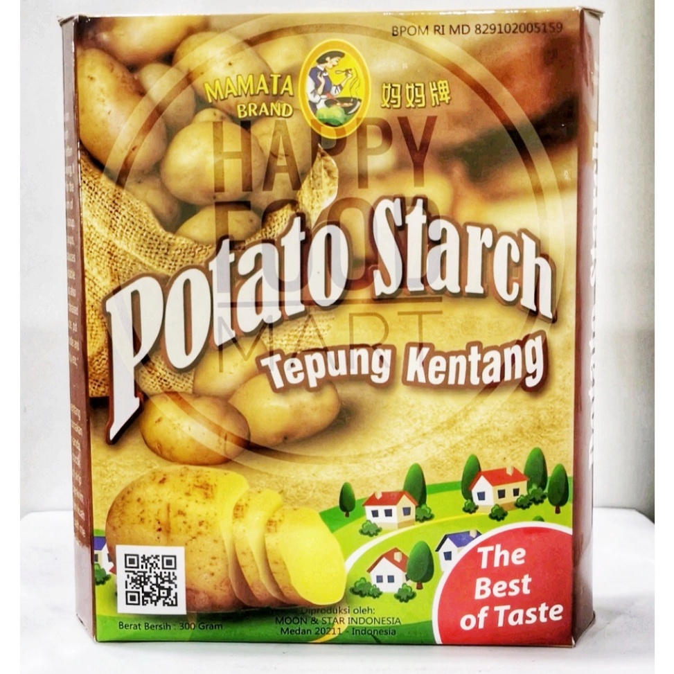 

[PROMO SPESIAL] MAMATA POTATO STARCH 300G / TEPUNG KENTANG SERBAGUNA 6772