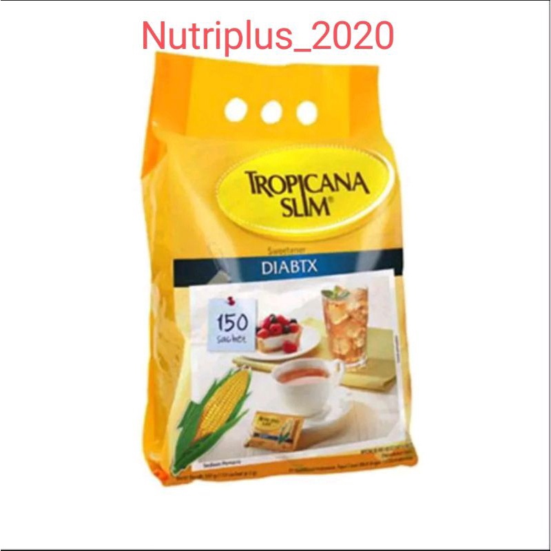 

Ready Stok Tropicanaslim gula diabetik isi 150 sachet 