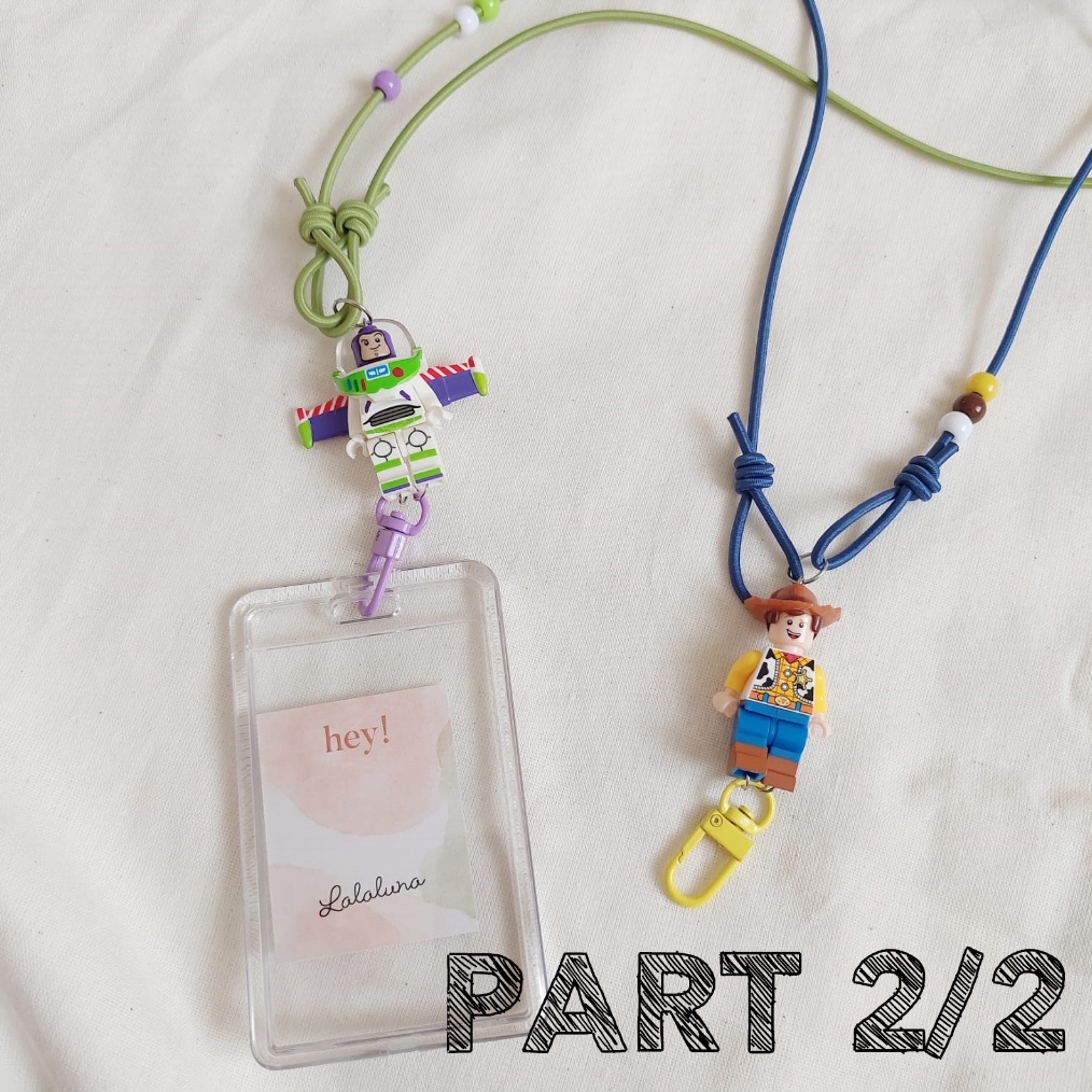 

✨Grosir✨ [Lalaluna] LANYARD LEGO | GANTUNGAN ID CARD LEGO (part 2/2) murah