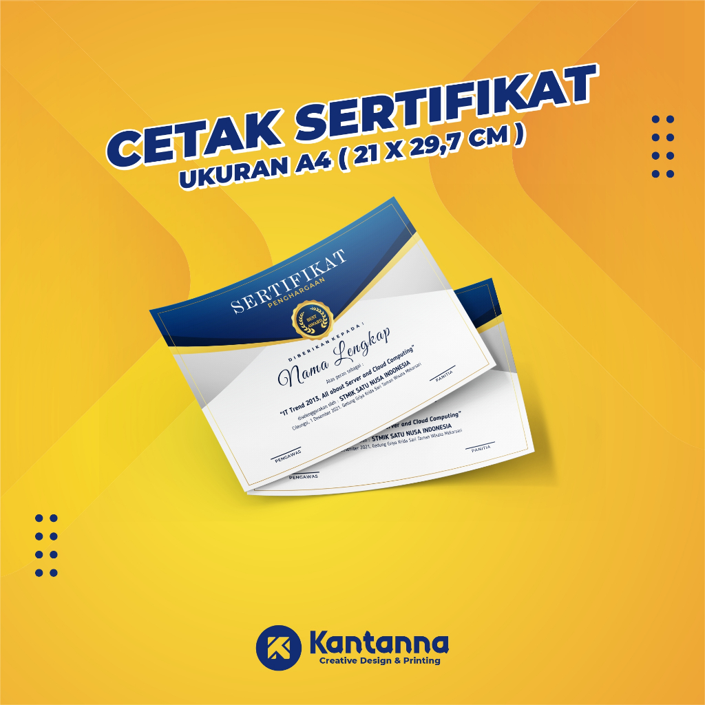 

CETAK SERTIFIKAT CUSTOM UKURAN A4 | TEMA 01-20 | TERMURAH | BERKUALITAS