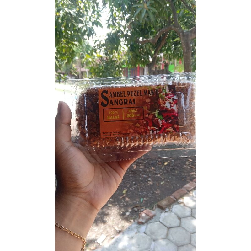 

sambel pecel mak'e