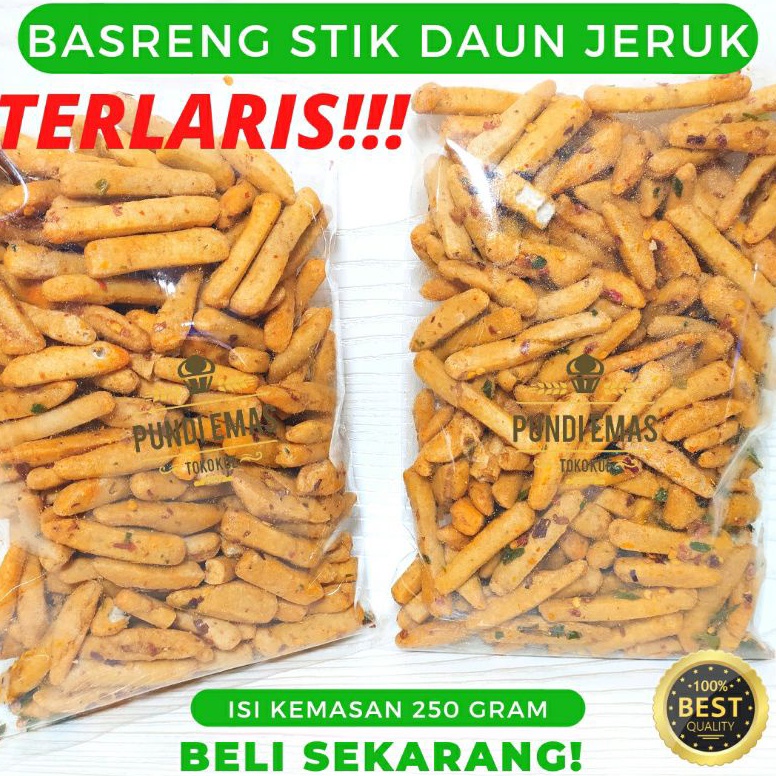 

Kode QBA271 Terlaris Basreng 250Gr / Keripik Basreng Stik Daun Jeruk Bakso Goreng Bastik Pedas / Camilan Murah Cemilan Pedas Kiloan
