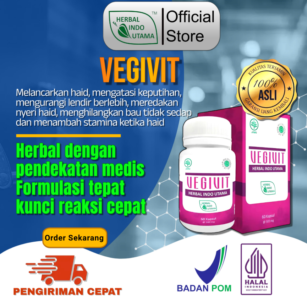 Obat Kewanitaan Vegivit Herbal Indo Utama