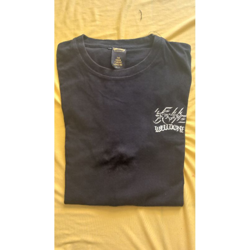 KAOS WELLDONE COWOK PRELOVED