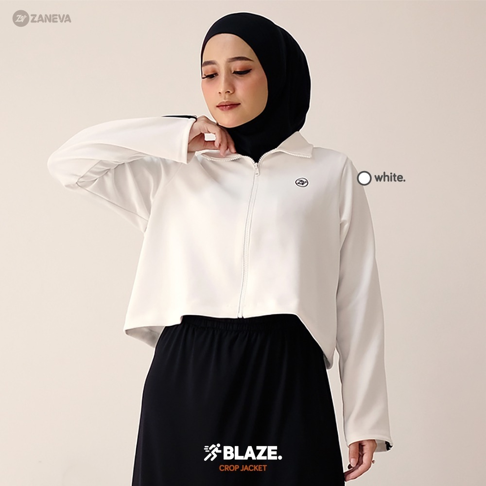 ZANEVA SPORTWEAR OUTFIT OLAHRAGA BLAZE OUTER | Baju Olahraga Muslimah