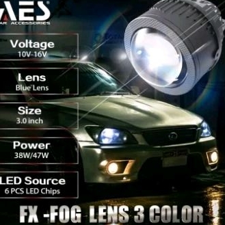 foglamp biled AES fx 3 warna