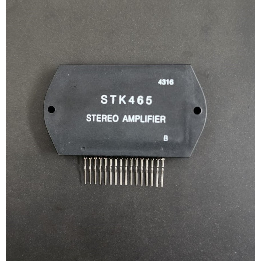IC STK465 STK 465 Stereo 2 x 30W Audio Amplifier