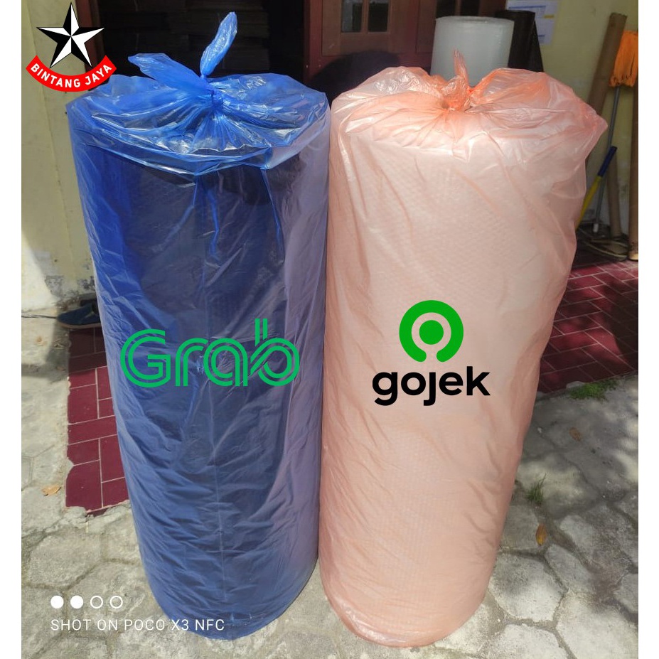 

12.12 SALE BUBBLE WRAP MURAH JOGJA / PLASTIK / GELEMBUNG / BENING HITAM ROLL - 50M X 125CM (BACA DESKRIPSI) murah