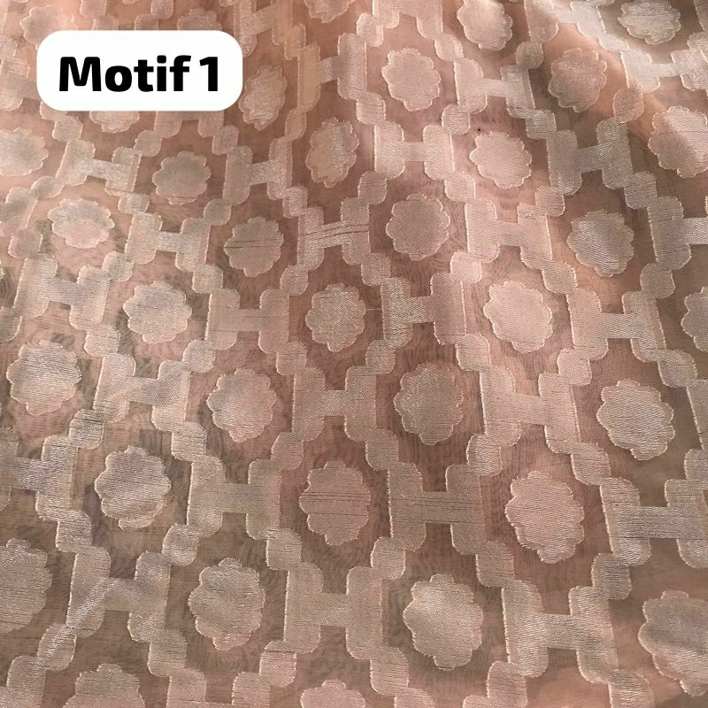Kain Sifon Motif / HARGA PER 0.5 METER / LEBAR KAIN 150