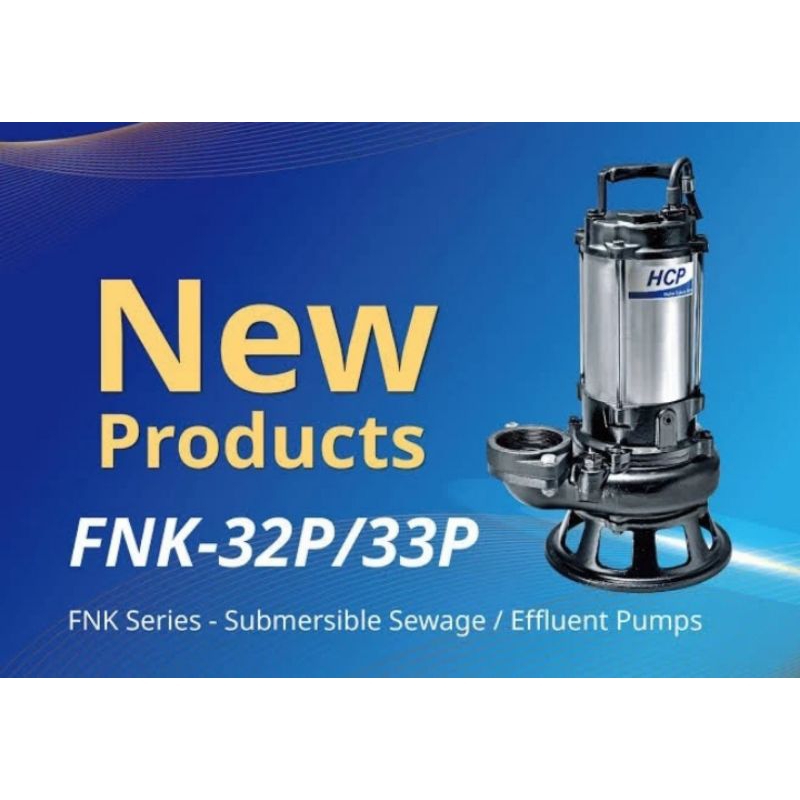 Pompa Celup HCP FNK-32P 2Hp 1Phase Pompa Submersible Sewage Pump HCP FNK