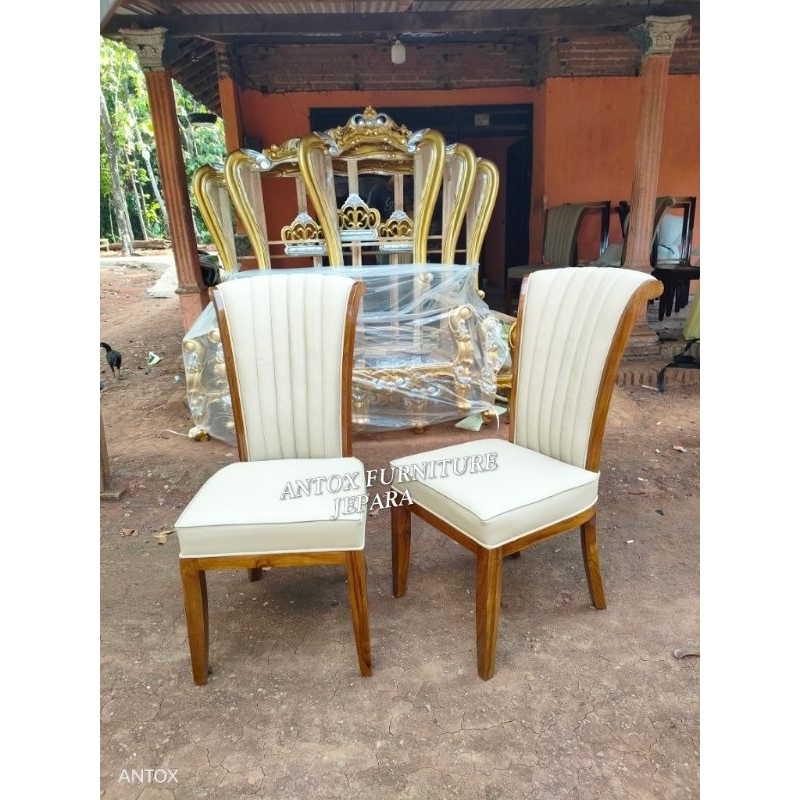 kursi makan jati, kursi makan jok