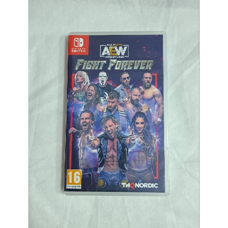Kaset Game Nintendo Switch AEW Fight Forever / Wrestling Fight Forever