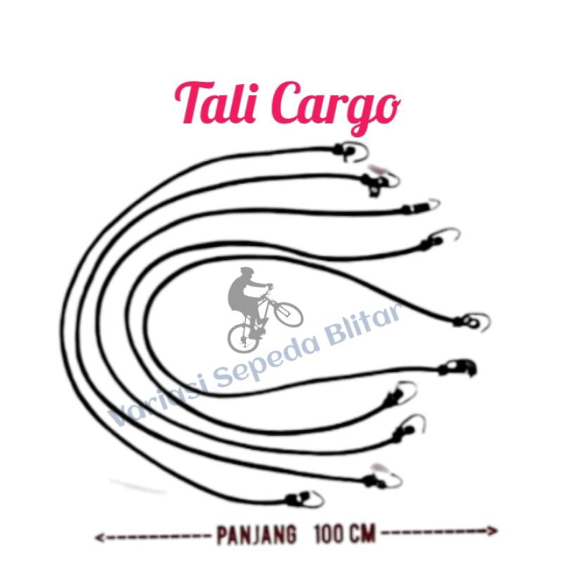 Tali Cargo Premium Begasi jok motor