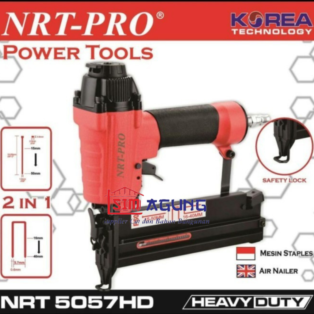 

MESIN STAPLES TEMBAK 2IN1 NRT PRO NORITA 5057 HD