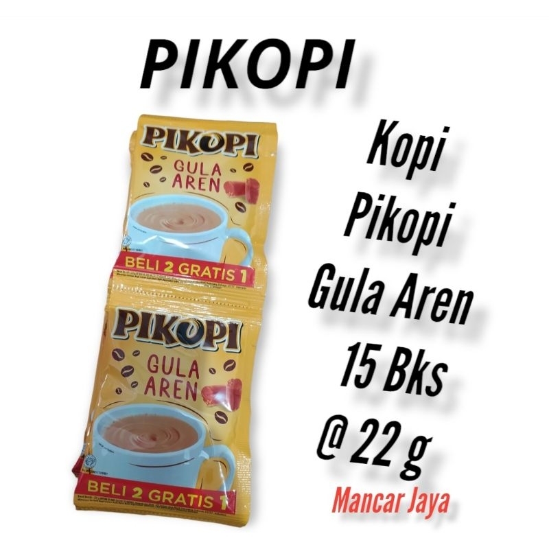 

KOPI Pikopi Gula Aren 15 sachet / Renteng