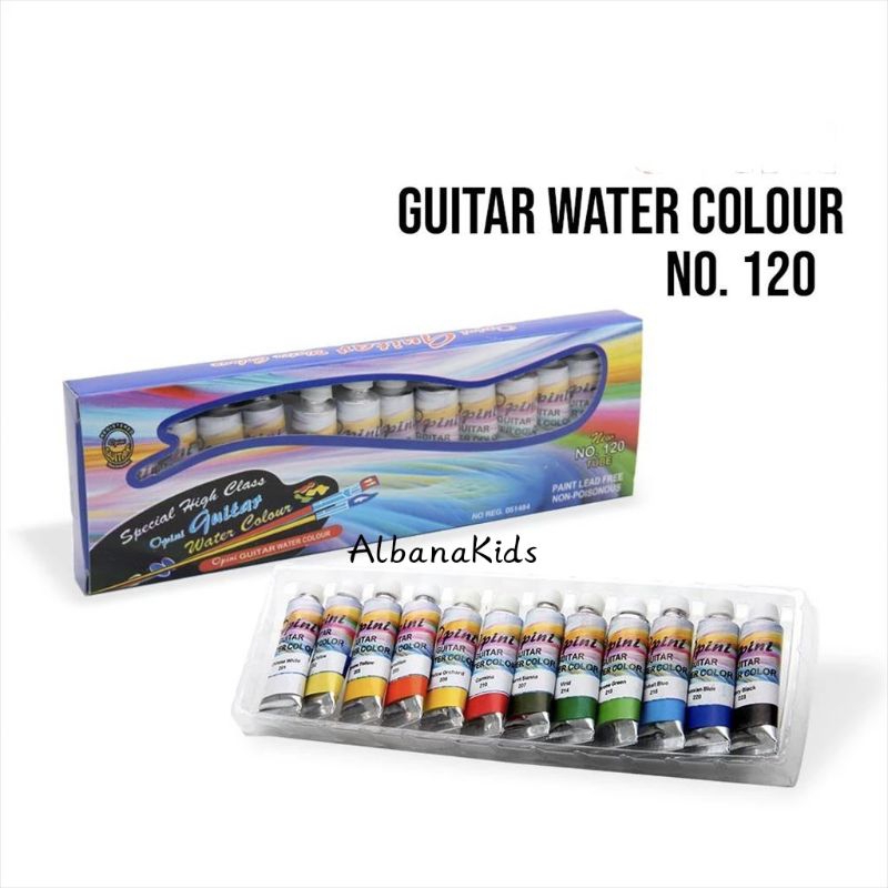 

Cat Air / Oil Pastel Palet Lukis Set Kuas 12 Warna