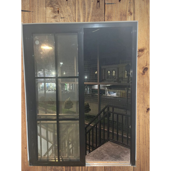 PINTU UPVC SLIDING DOUBLE UK.166 X 217 /Pintu Rumah/Pintu toilet