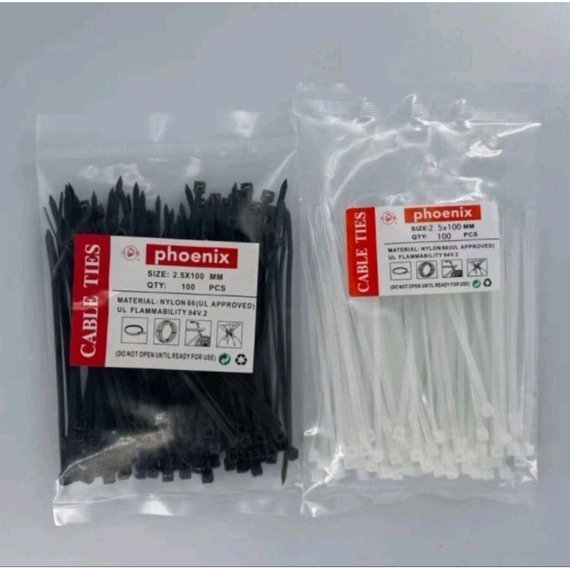 

KABEL TIES / CABEL TIE / KABEL PENGIKAT 2.5*100