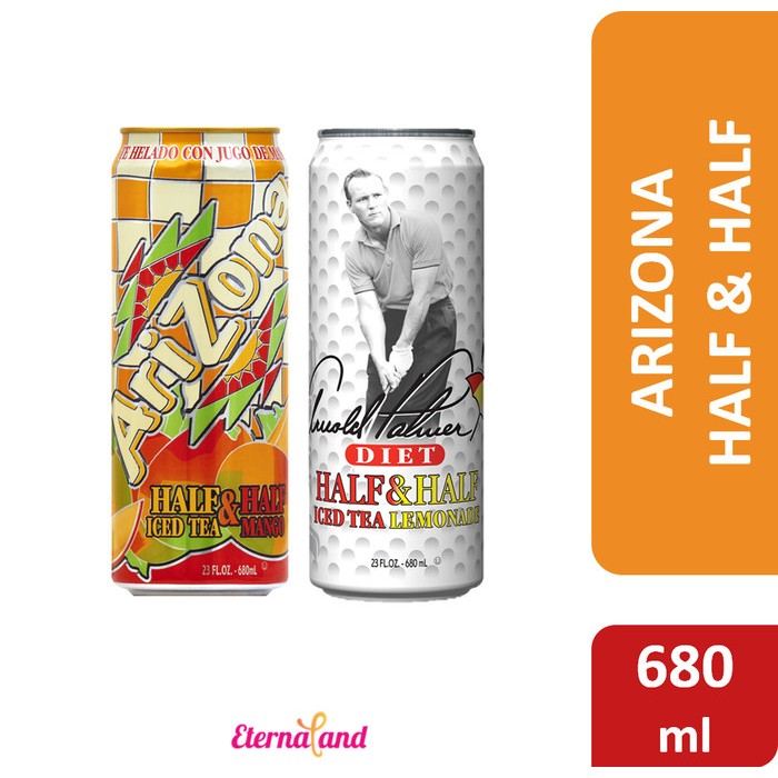 

Arizona drinks half & half - minuman kaleng arizona aneka rasa