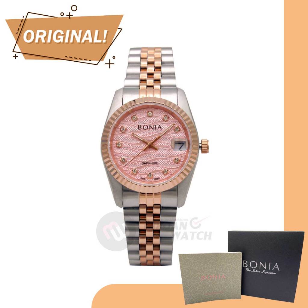 Jam Tangan Wanita Analog Bonia B10550-3677 Original Garansi Resmi