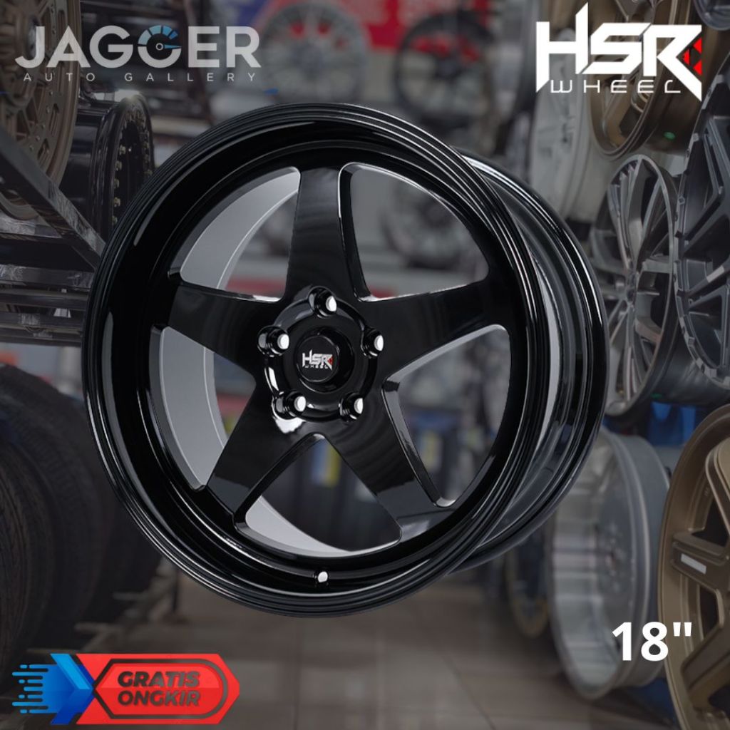 velg mobil crv, hrv, innova, rush, alpard. Hsr CHUBU R18 belang lebar