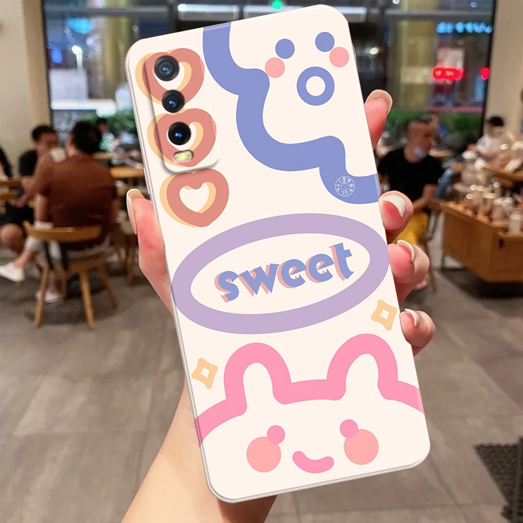 CASE VIVO Y12S/Y20/Y20S - SOFTCASE PRO CAMERA VIVO Y20/Y20S/Y12A/Y20A/Y20i/Y12S - FULL MOTIF - CUTE 