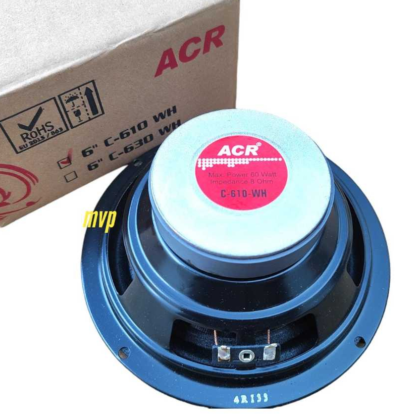 Speaker ACR 6 inch 610 WH Speaker ACR 6 Inch Woofer