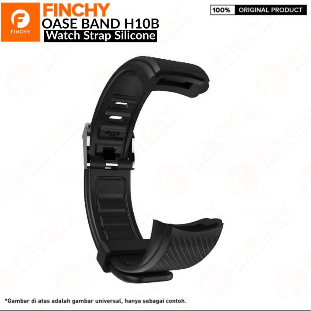 Finchy Silicone Strap Oase H10B Oase Zea OW-B1 Zola Powerfit smartwatch Replacement rubber Wristband