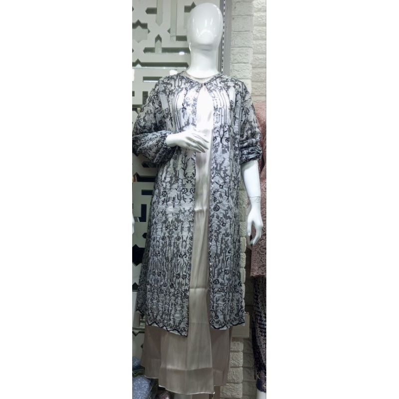 Gamis Outer Organza Payet