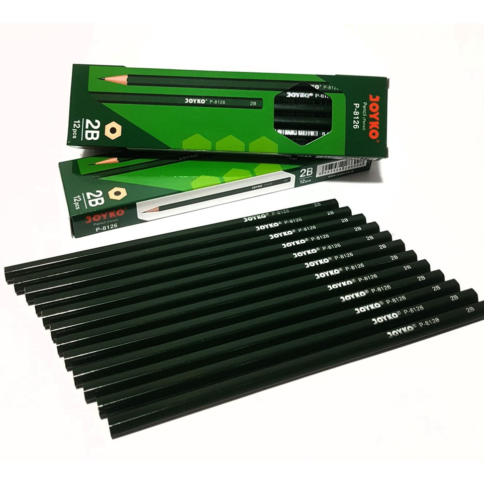 

Produk Keren Harga Grosir (1kotak /12pcs ) Pensil 2B JOYKO P-8126 Terlaris