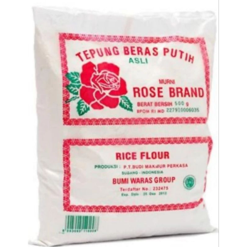 

Tepung Beras Rose Brand 500 gram