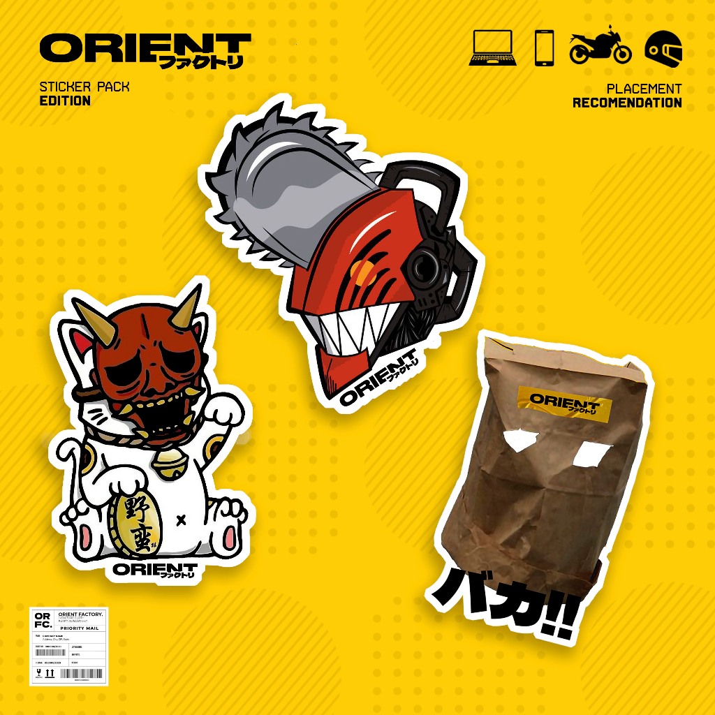 

Orient Sticker Pack V2 - Sticker Anime - Sticker Jepang - ORIENT FACTORY