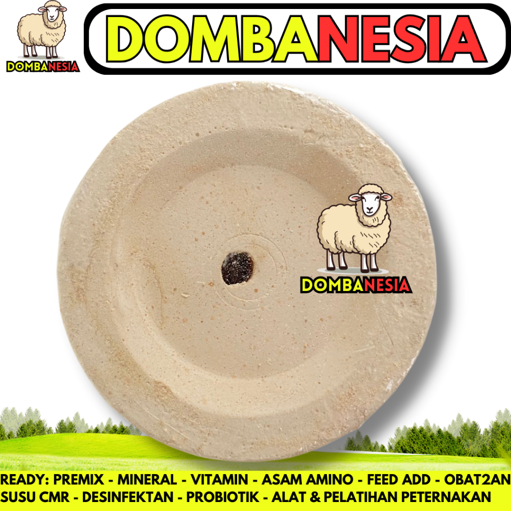 MINERAL BLOK KAMBING 500 gr - Mineral Blok Kambing - Mineral Blok Sapi - Mineral Blok Domba ( POLOS 