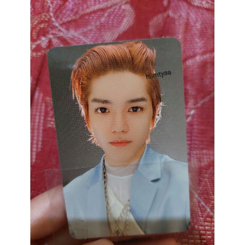PC photocard official Taeyong nct album resonance future nct2020