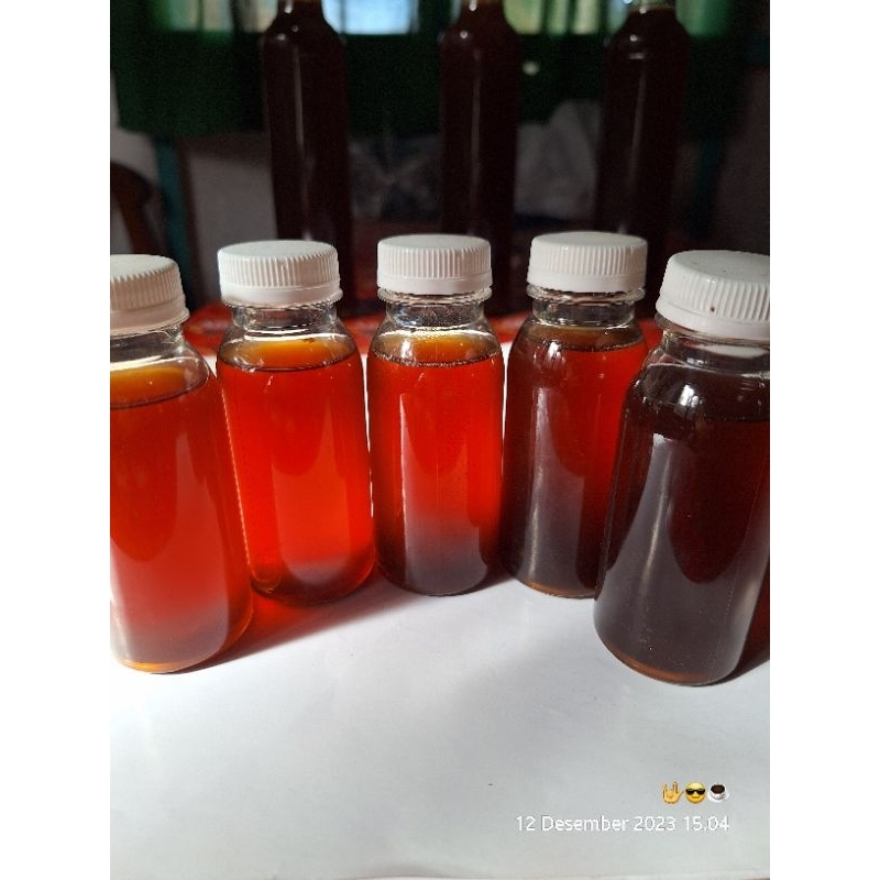 

Madu Klancer murni asli Kalimandan ukuran botol 100ml