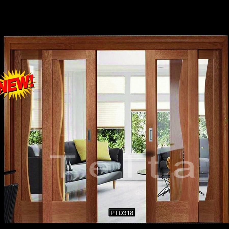 SET PINTU PLUS KUSEN KAYU BENGKIRAI KALIMANTAN KAYU SOLID GRAGE A