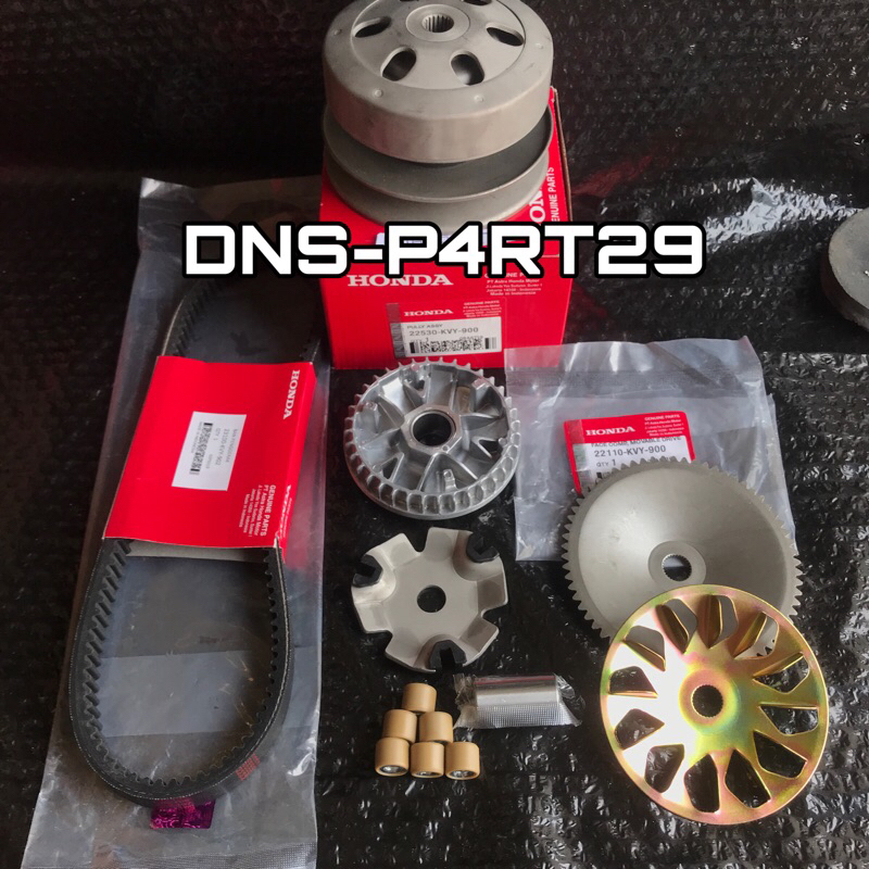 PAKET CVT KOMPLIT BEAT KARBU SCOOPY KARBU SPACY KARBU KODE PART KVY