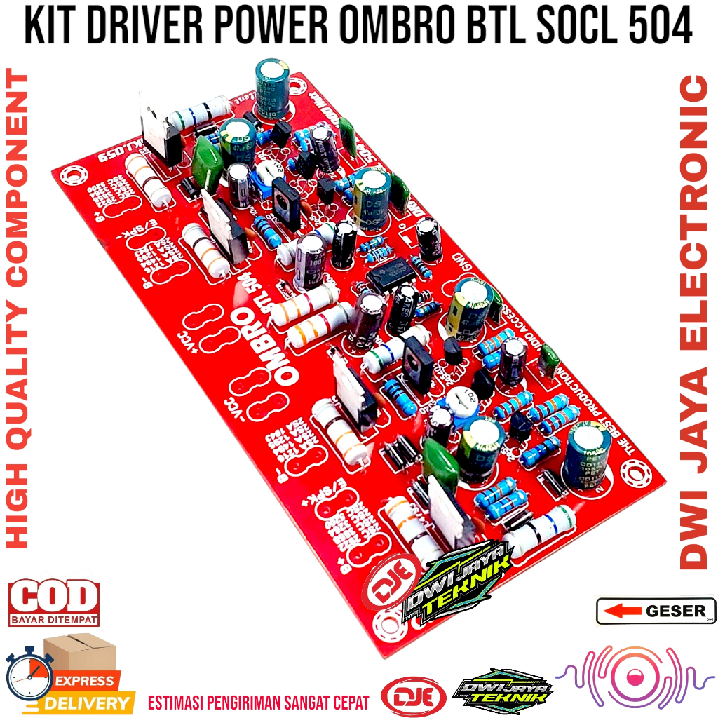 Kit Driver Power OMBRO SOCL 504 1000WATT